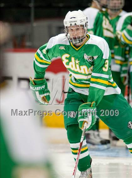 Thumbnail 2 in Duluth East vs Edina (Schwan Cup) photogallery.