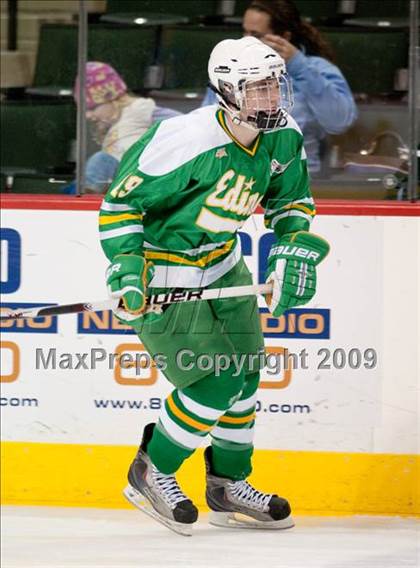 Thumbnail 2 in Duluth East vs Edina (Schwan Cup) photogallery.
