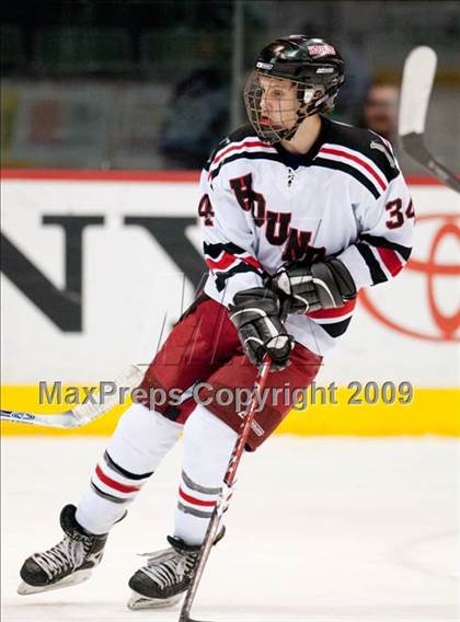 Thumbnail 1 in Duluth East vs Edina (Schwan Cup) photogallery.