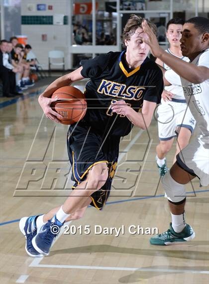 Thumbnail 2 in Mission Vista vs. Kelso (MaxPreps Holiday Classic) photogallery.