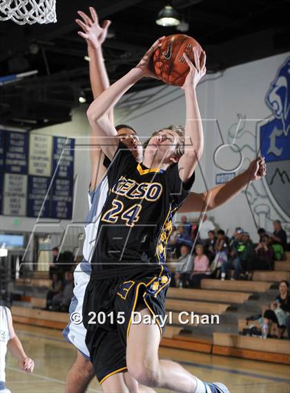 Thumbnail 2 in Mission Vista vs. Kelso (MaxPreps Holiday Classic) photogallery.