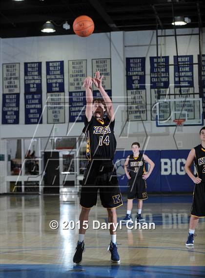 Thumbnail 2 in Mission Vista vs. Kelso (MaxPreps Holiday Classic) photogallery.