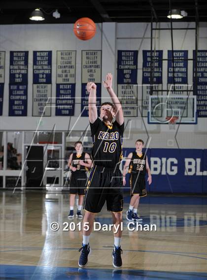 Thumbnail 2 in Mission Vista vs. Kelso (MaxPreps Holiday Classic) photogallery.