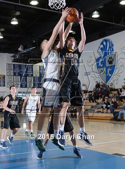 Thumbnail 3 in Mission Vista vs. Kelso (MaxPreps Holiday Classic) photogallery.