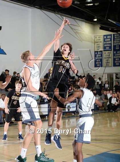 Thumbnail 2 in Mission Vista vs. Kelso (MaxPreps Holiday Classic) photogallery.