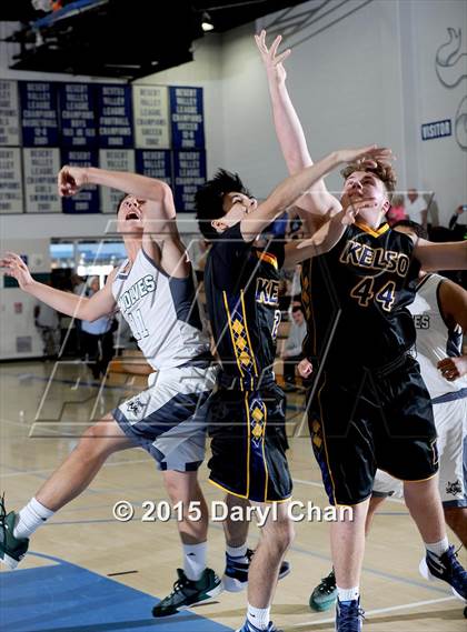 Thumbnail 3 in Mission Vista vs. Kelso (MaxPreps Holiday Classic) photogallery.