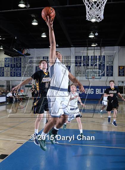 Thumbnail 2 in Mission Vista vs. Kelso (MaxPreps Holiday Classic) photogallery.