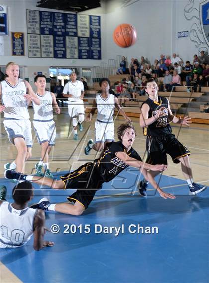 Thumbnail 1 in Mission Vista vs. Kelso (MaxPreps Holiday Classic) photogallery.
