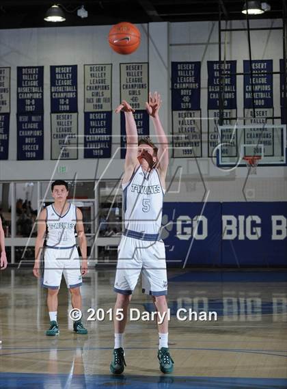 Thumbnail 2 in Mission Vista vs. Kelso (MaxPreps Holiday Classic) photogallery.