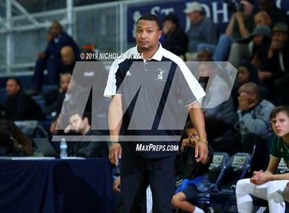 Thumbnail 1 in Long Beach Poly vs. Windward (St. John Bosco-Gahr Classic) photogallery.