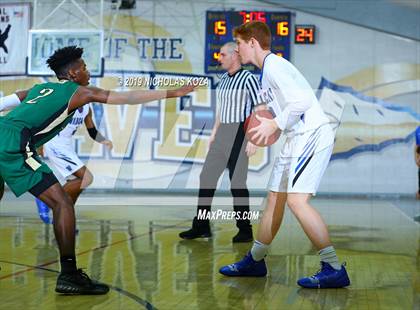 Thumbnail 2 in Long Beach Poly vs. Windward (St. John Bosco-Gahr Classic) photogallery.