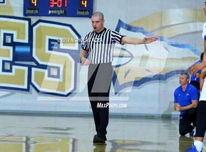 Thumbnail 1 in Long Beach Poly vs. Windward (St. John Bosco-Gahr Classic) photogallery.