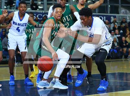Thumbnail 2 in Long Beach Poly vs. Windward (St. John Bosco-Gahr Classic) photogallery.