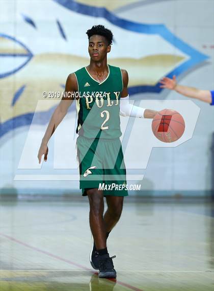 Thumbnail 2 in Long Beach Poly vs. Windward (St. John Bosco-Gahr Classic) photogallery.