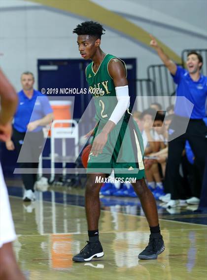 Thumbnail 3 in Long Beach Poly vs. Windward (St. John Bosco-Gahr Classic) photogallery.