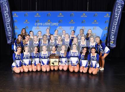 Thumbnail 1 in Temescal Canyon and Sierra Vista (CIF SS DIV 2AA Cheerleading Award Photos) photogallery.
