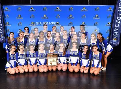 Thumbnail 1 in Temescal Canyon and Sierra Vista (CIF SS DIV 2AA Cheerleading Award Photos) photogallery.