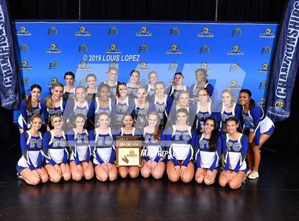 Thumbnail 3 in Temescal Canyon and Sierra Vista (CIF SS DIV 2AA Cheerleading Award Photos) photogallery.