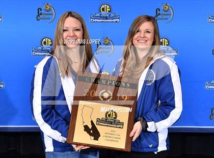 Thumbnail 1 in Temescal Canyon and Sierra Vista (CIF SS DIV 2AA Cheerleading Award Photos) photogallery.