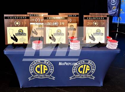 Thumbnail 2 in Temescal Canyon and Sierra Vista (CIF SS DIV 2AA Cheerleading Award Photos) photogallery.