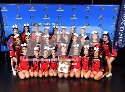 Thumbnail 3 in Temescal Canyon and Sierra Vista (CIF SS DIV 2AA Cheerleading Award Photos) photogallery.