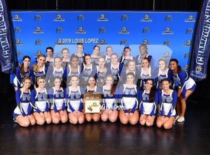 Thumbnail 1 in Temescal Canyon and Sierra Vista (CIF SS DIV 2AA Cheerleading Award Photos) photogallery.