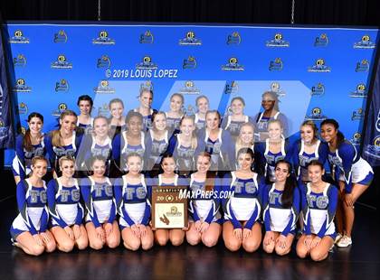 Thumbnail 2 in Temescal Canyon and Sierra Vista (CIF SS DIV 2AA Cheerleading Award Photos) photogallery.