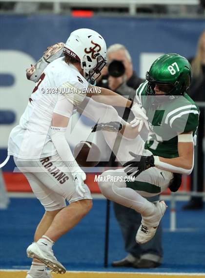 Thumbnail 3 in Rigby vs. Eagle (IHSAA 6A Final) photogallery.