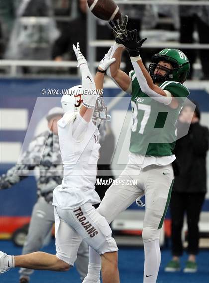 Thumbnail 2 in Rigby vs. Eagle (IHSAA 6A Final) photogallery.