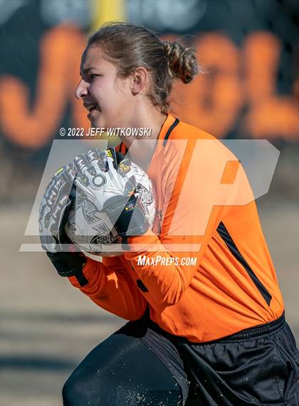 Thumbnail 2 in South View vs Jack Britt (Kickin for Cancer Jamboree) photogallery.