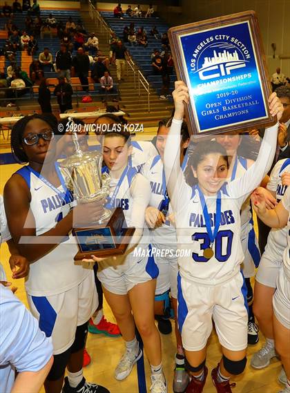 Thumbnail 2 in Palisades vs. Hamilton (CIF LA City Open Finals) photogallery.