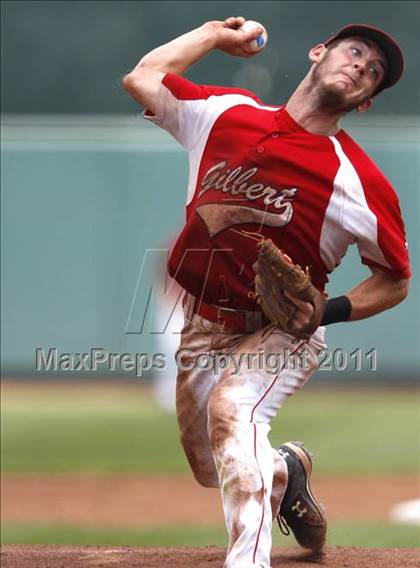 Thumbnail 3 in Davis County vs Gilbert (Class 2A Final) photogallery.