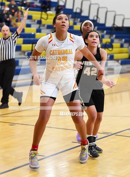 Thumbnail 1 in Fremont vs. Cathedral Catholic (Nike Tournament of Champions) photogallery.