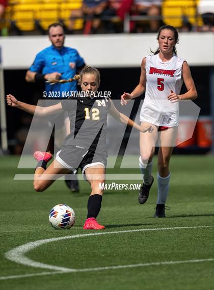 Thumbnail 2 in Wheatmore vs. Manteo (NCHSAA 2A Final) photogallery.