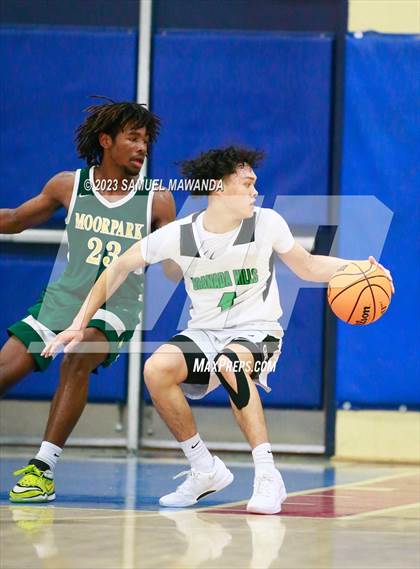 Thumbnail 1 in Granada Hills Charter vs  Moorpark (Big Valley Classic Tournament -Faith Baptist) photogallery.