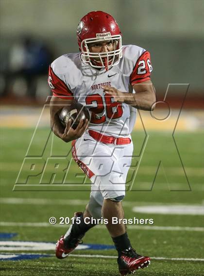Thumbnail 2 in Northside @ North Little Rock (AAA Class 7A 1st Round) photogallery.