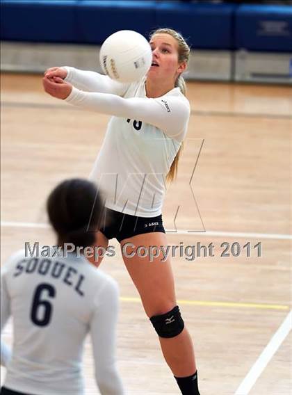 Thumbnail 1 in Notre Dame vs. Soquel (CIF CCS Playoffs) photogallery.