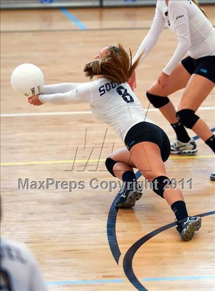 Thumbnail 3 in Notre Dame vs. Soquel (CIF CCS Playoffs) photogallery.