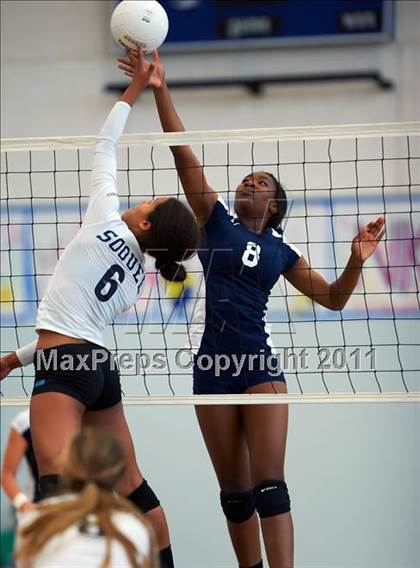 Thumbnail 1 in Notre Dame vs. Soquel (CIF CCS Playoffs) photogallery.
