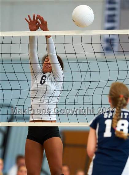 Thumbnail 3 in Notre Dame vs. Soquel (CIF CCS Playoffs) photogallery.