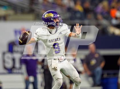 Thumbnail 1 in Shiner @ Muenster (UIL 2A Division II Football Final) photogallery.