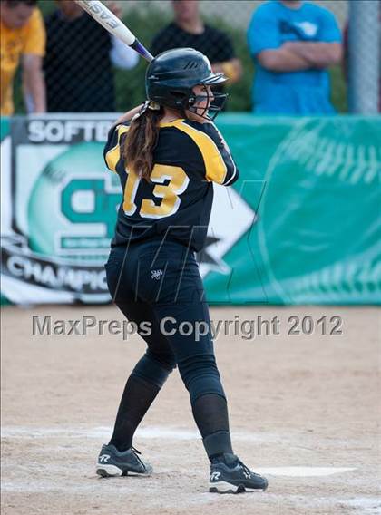 Thumbnail 1 in El Capitan vs Santana (CIF SDS D3 Final) photogallery.