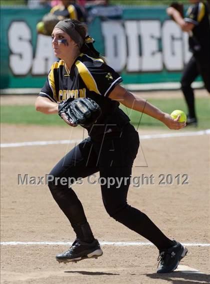 Thumbnail 1 in El Capitan vs Santana (CIF SDS D3 Final) photogallery.