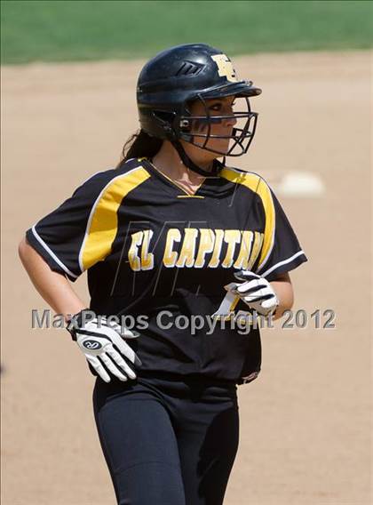 Thumbnail 3 in El Capitan vs Santana (CIF SDS D3 Final) photogallery.