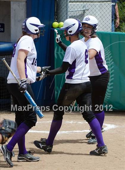 Thumbnail 1 in El Capitan vs Santana (CIF SDS D3 Final) photogallery.