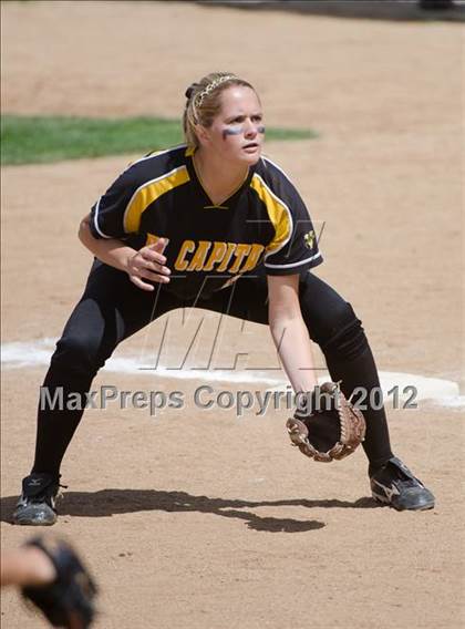 Thumbnail 1 in El Capitan vs Santana (CIF SDS D3 Final) photogallery.