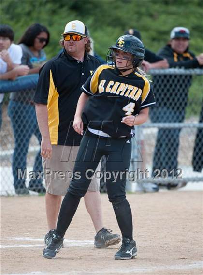 Thumbnail 2 in El Capitan vs Santana (CIF SDS D3 Final) photogallery.