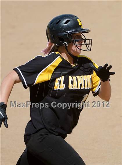 Thumbnail 1 in El Capitan vs Santana (CIF SDS D3 Final) photogallery.