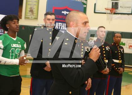 Thumbnail 3 in Marines H.S. Male Athlete of the Month -- Leviticus Tharpe photogallery.