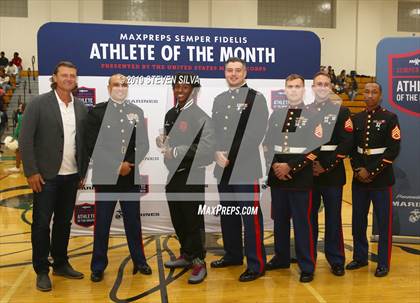 Thumbnail 1 in Marines H.S. Male Athlete of the Month -- Leviticus Tharpe photogallery.